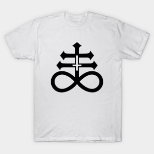 Satanic Cross. Sulfur Cross. Brimstone. Leviathan Cross T-Shirt